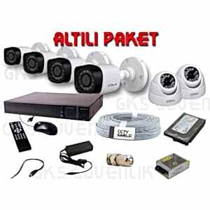 Altılı kamera ekonomik paket