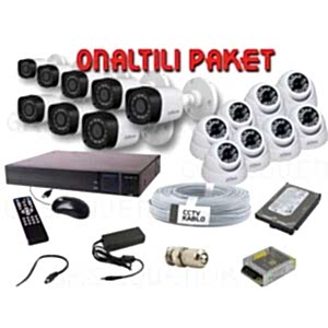 Onaltılı kamera ekonomik paket